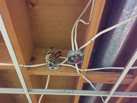 drop ceiling junction box electrical code pennsylvania|installing junction box above electrical box.